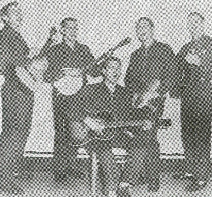 highwaymen Chan Daniels at far right